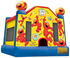 Elmo Jumping Castle